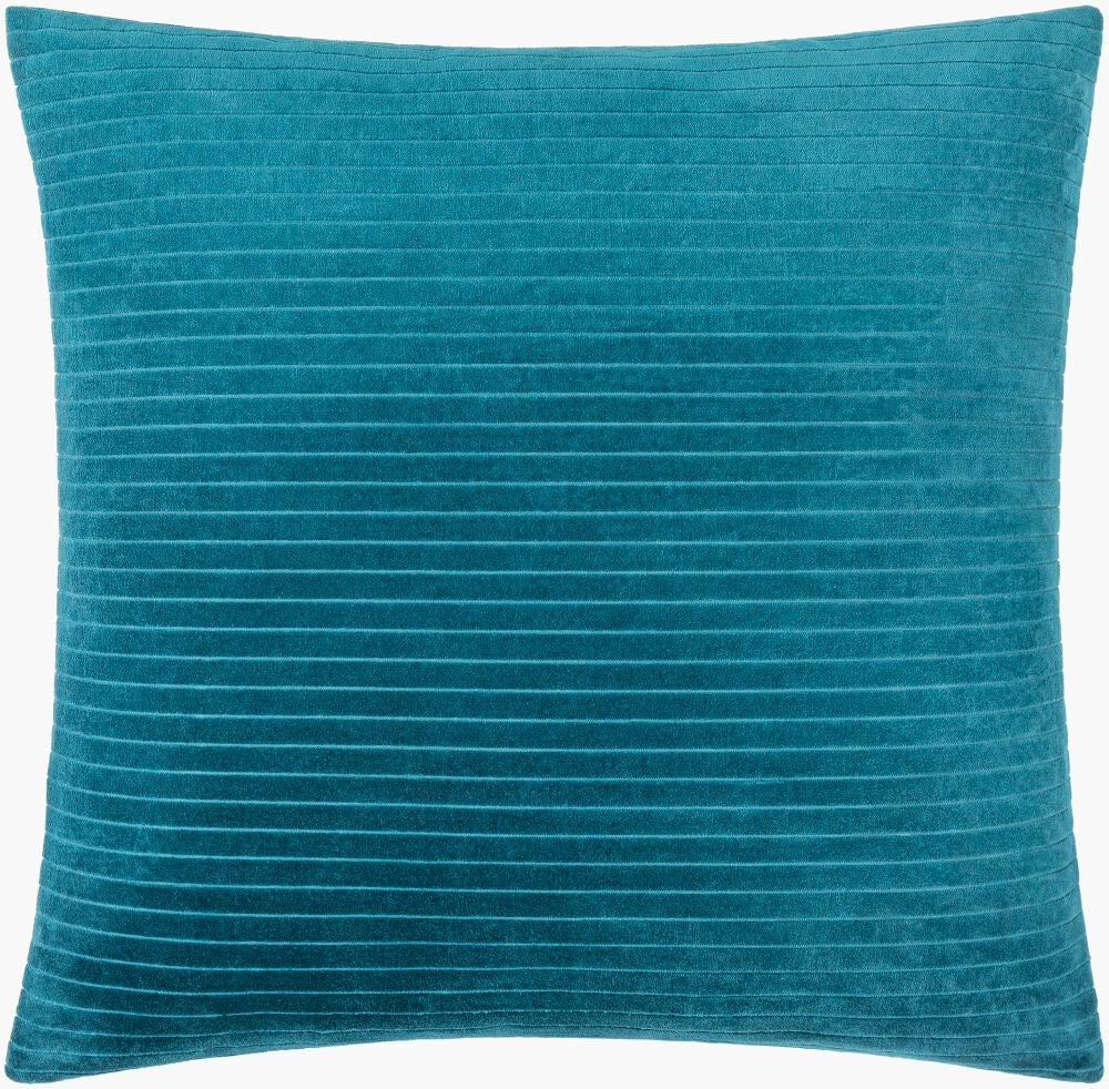 Surya Cotton Velvet Stripes CV-088 Deep Teal main image