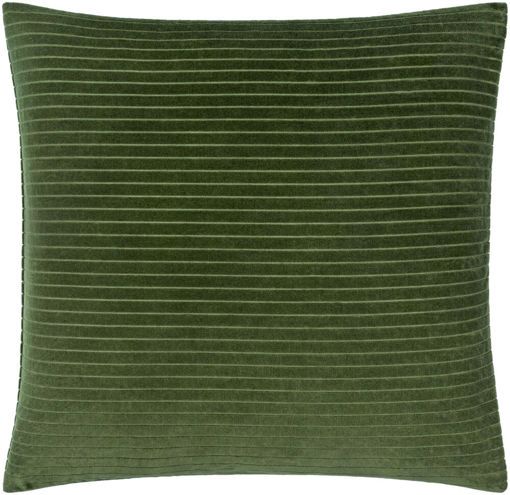 Surya Cotton Velvet Stripes CV-090 Olive main image