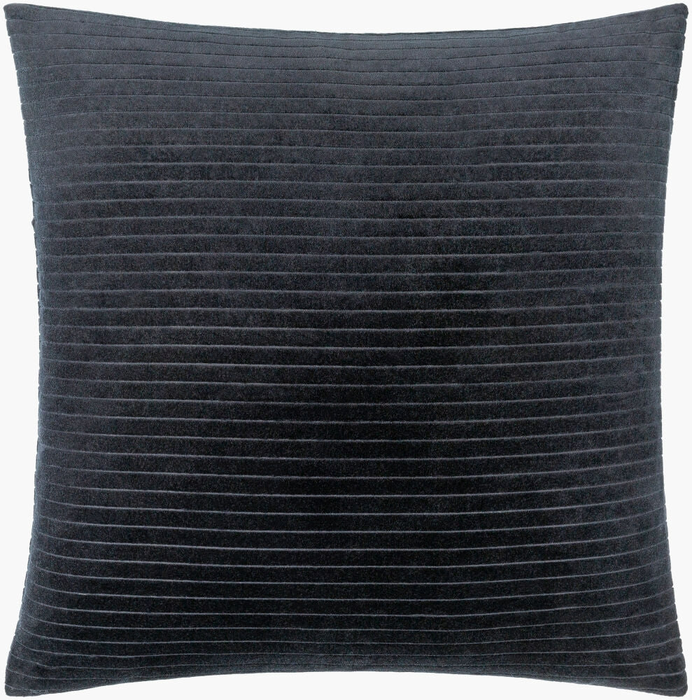 Surya Cotton Velvet Stripes CV-092 Ink Blue main image