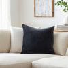 Surya Cotton Velvet Stripes CV-092 Ink Blue Style Shot