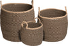 Colonial Mills Preve Basket CV53 Taupe and Black