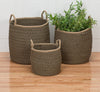 Colonial Mills Preve Basket CV53 Taupe and Black