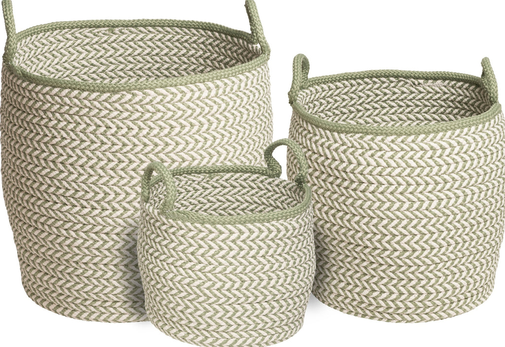 Colonial Mills Preve Basket CV93 White and Green