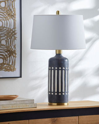 Surya Covea CVA-001 Gray Lamp Style Shot Feature