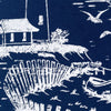 Surya Castaway CWA-002 Ink Blue Detail