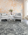 Loloi Cyrus CU-01 Grey/Indigo Area Rug Main Image