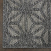 Nourison Cozumel CZM01 Dark Grey Area Rug Detail Image