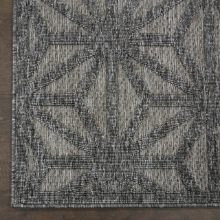 Nourison Cozumel CZM01 Dark Grey Area Rug Detail Image