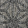 Nourison Cozumel CZM01 Dark Grey Area Rug Swatch Image