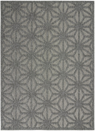 Nourison Cozumel CZM01 Dark Grey Area Rug Main Image