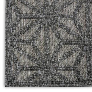 Nourison Cozumel CZM01 Dark Grey Area Rug Texture Image