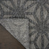 Nourison Cozumel CZM01 Dark Grey Area Rug Corner Image