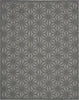 Nourison Cozumel CZM01 Dark Grey Area Rug Main Image