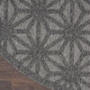 Nourison Cozumel CZM01 Dark Grey Area Rug Detail Image