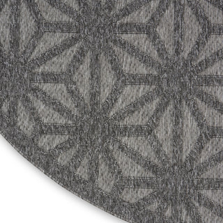 Nourison Cozumel CZM01 Dark Grey Area Rug Texture Image
