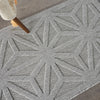 Nourison Cozumel CZM01 Light Grey Area Rug Corner Image