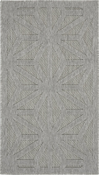 Nourison Cozumel CZM01 Light Grey Area Rug Main Image