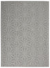 Nourison Cozumel CZM01 Light Grey Area Rug Main Image