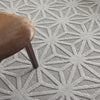 Nourison Cozumel CZM01 Light Grey Area Rug Corner Image