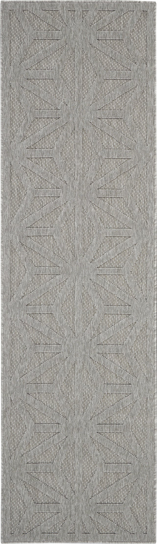 Nourison Cozumel CZM01 Light Grey Area Rug Main Image