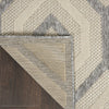 Nourison Cozumel CZM02 Cream Area Rug Corner Image