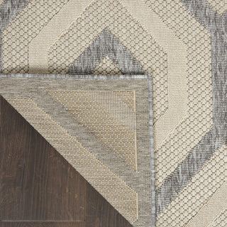 Nourison Cozumel CZM02 Cream Area Rug Corner Image