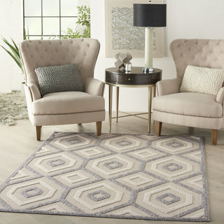 Nourison Cozumel CZM02 Cream Area Rug Room Image Feature