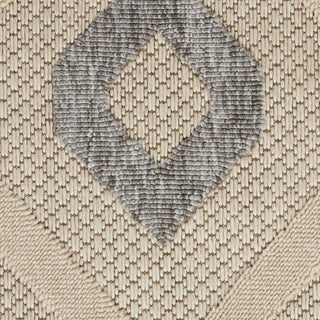 Nourison Cozumel CZM02 Cream Area Rug Swatch Image