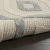 Nourison Cozumel CZM02 Cream Area Rug Corner Image