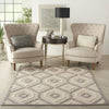 Nourison Cozumel CZM02 Cream Area Rug Corner Image
