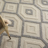 Nourison Cozumel CZM02 Cream Area Rug Corner Image