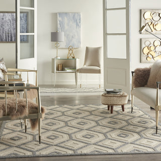 Nourison Cozumel CZM02 Cream Area Rug Room Image Feature