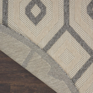 Nourison Cozumel CZM02 Cream Area Rug Corner Image