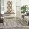 Nourison Cozumel CZM03 Cream Area Rug Room Image Feature