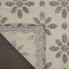 Nourison Cozumel CZM03 Cream Area Rug Corner Image