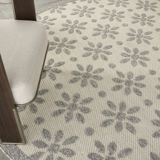 Nourison Cozumel CZM03 Cream Area Rug Corner Image
