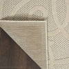 Nourison Cozumel CZM04 Cream Area Rug Corner Image