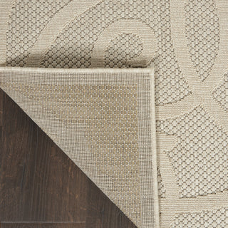 Nourison Cozumel CZM04 Cream Area Rug Corner Image