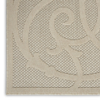 Nourison Cozumel CZM04 Cream Area Rug Texture Image
