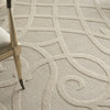 Nourison Cozumel CZM04 Cream Area Rug Corner Image