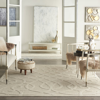 Nourison Cozumel CZM04 Cream Area Rug Corner Image