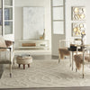 Nourison Cozumel CZM04 Cream Area Rug Room Image Feature