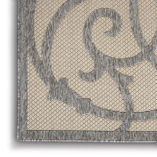 Nourison Cozumel CZM04 Cream Area Rug Texture Image