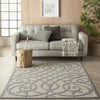 Nourison Cozumel CZM04 Cream Area Rug Corner Image