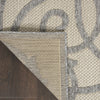 Nourison Cozumel CZM04 Cream Area Rug Corner Image