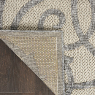 Nourison Cozumel CZM04 Cream Area Rug Corner Image