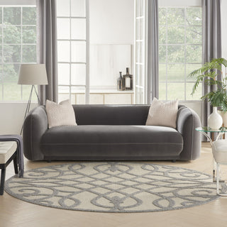 Nourison Cozumel CZM04 Cream Area Rug Room Image Feature