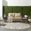 Nourison Cozumel CZM04 Cream Area Rug Room Image Feature