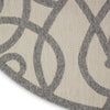 Nourison Cozumel CZM04 Cream Area Rug Texture Image