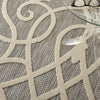 Nourison Cozumel CZM04 Grey Area Rug Corner Image